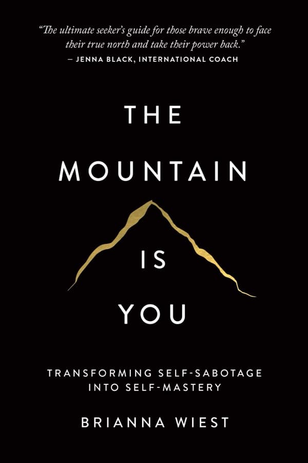 Cover of The Mountain Is You by Brianna Wiest
